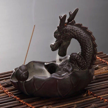 Ceramic Dragon Incense Burner